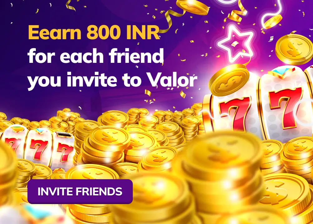 ValorBet Online Casino in India 🎰 Best Valor Casino Review 2024-image